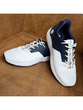 G/Fore Colour Block MG4+ Golf Shoes Mens Size 11 Twilight White Navy G4MS22EF31